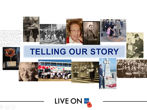 Royal British Legion: Telling our story