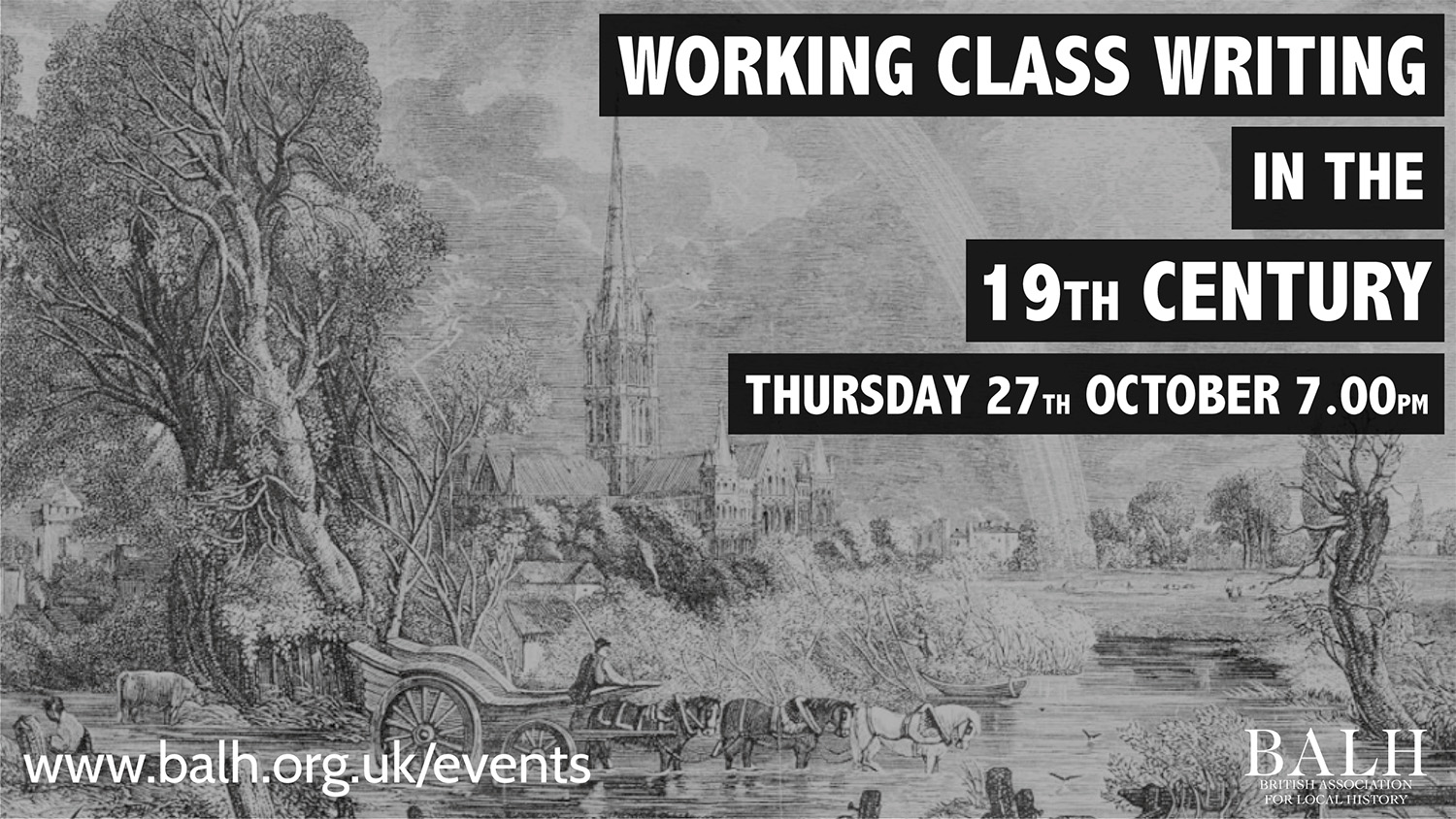 BALH Local History Hour: Working class writing in the nineteenth century