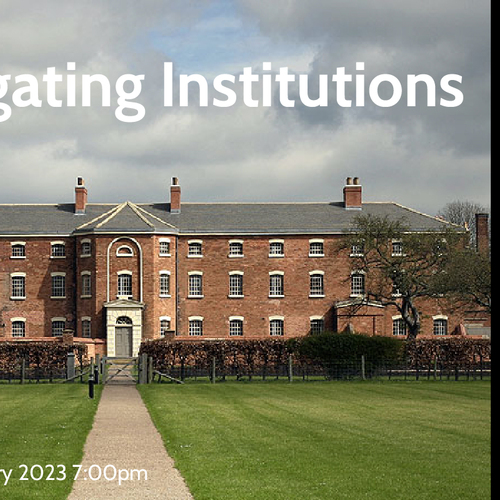 Investigating Institutions