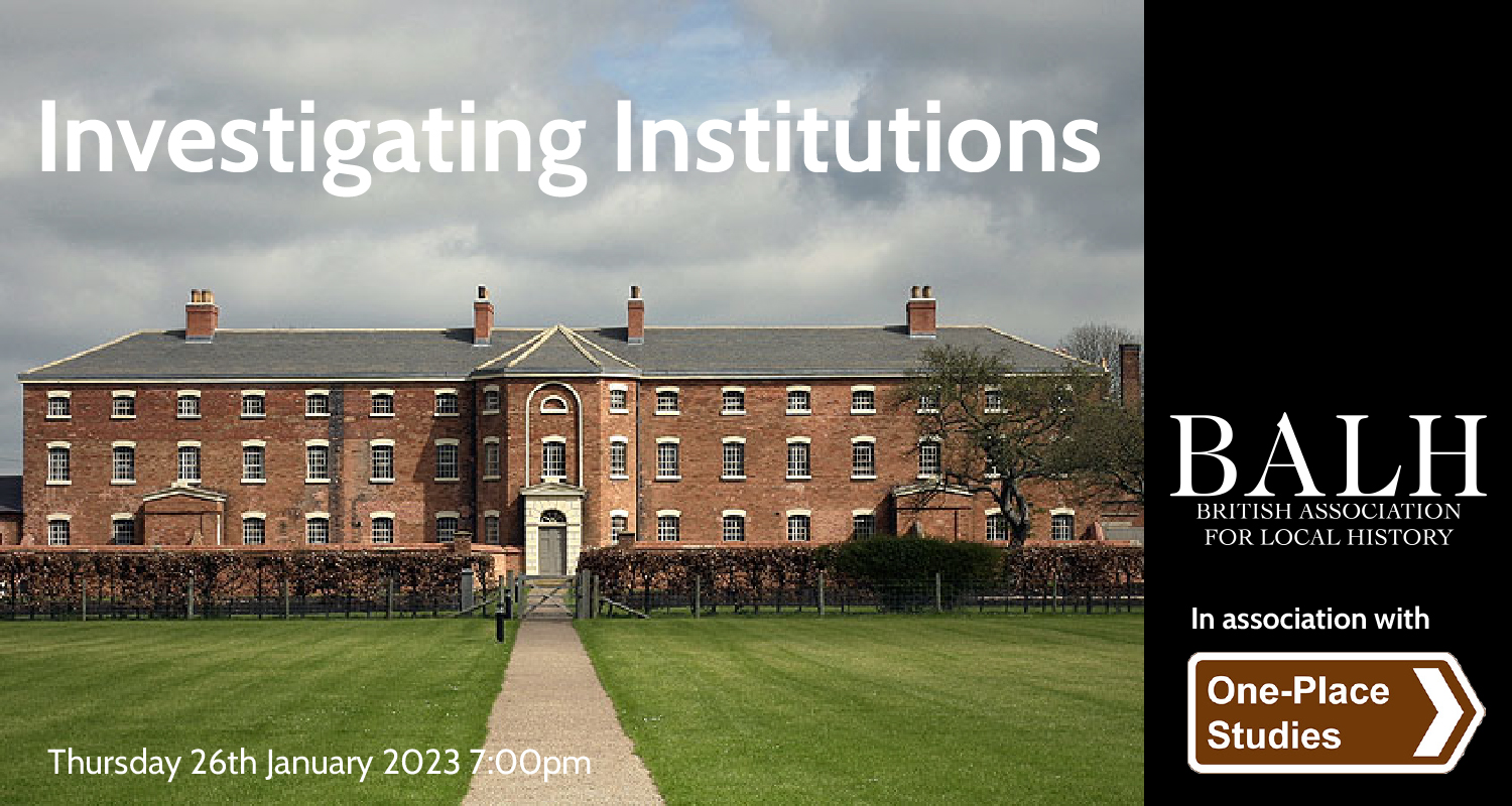 Investigating Institutions