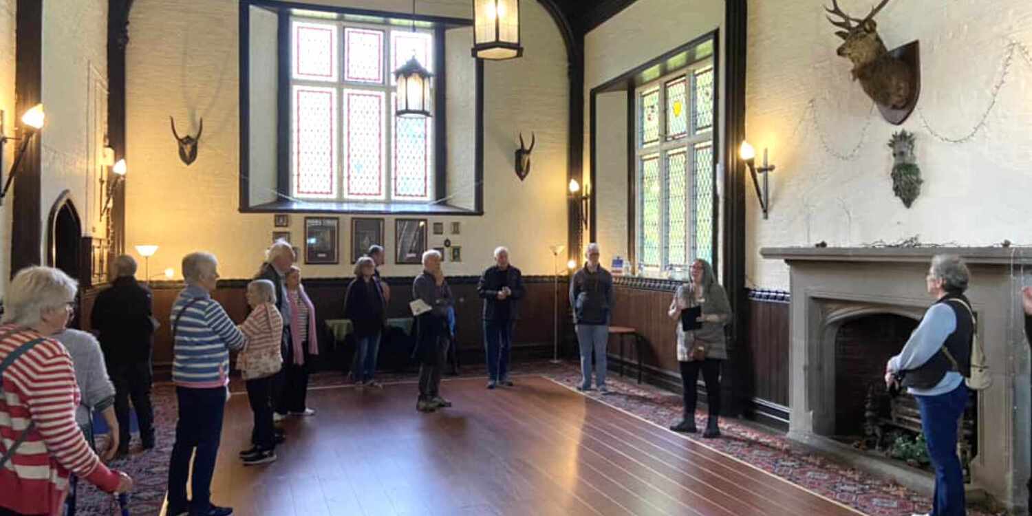 An LCAS visit to historic Wythenshawe Hall