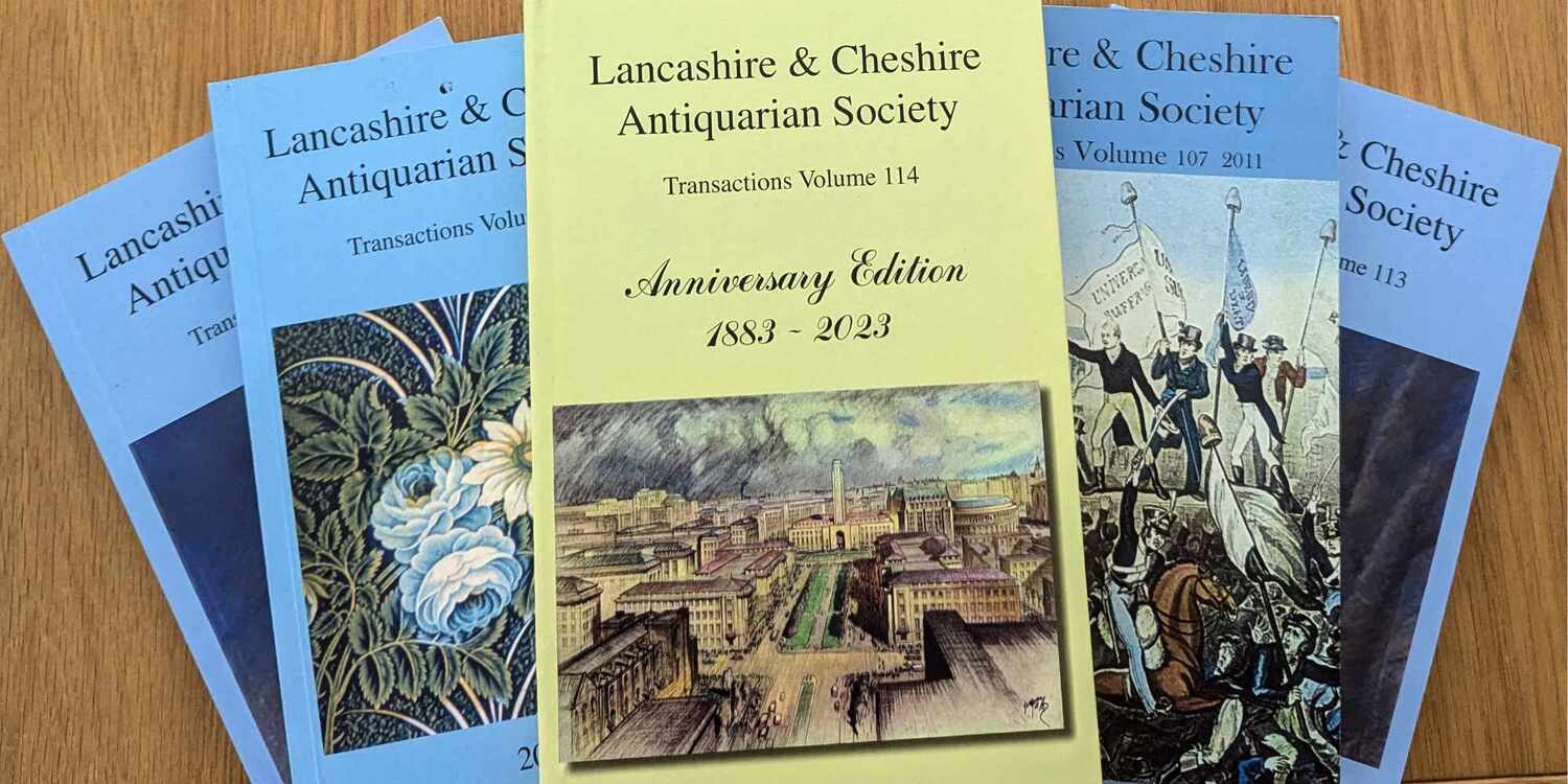 Transactions of the Lancashire & Cheshire Antiquarian Society, first published in 1884
