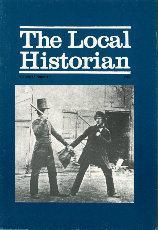 The Local Historian Volume 15 Number 2 May 1982