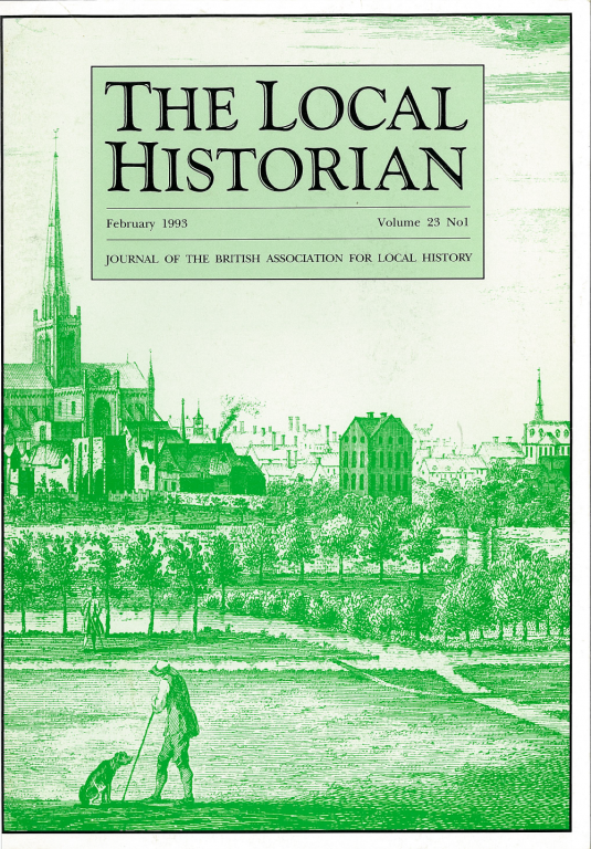 The Local Historian Volume 23, Number 1 February 1993